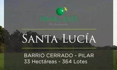 Espectacular lote a espacio verde en Santa Lucía, Pilar del Este.