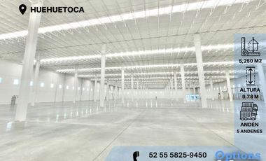 Industrial warehouse rental in Huehuetoca