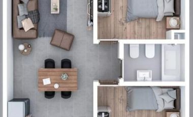 Venta Departamento 3 Ambientes- Ranelagh - Anticipo y Cuotas Fijas