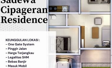 BARU Rumah Murah di Cipageran Citeureup Cimahi Harga Launching 350Jtan