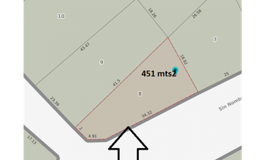 Lote en venta en Mar de Cobo