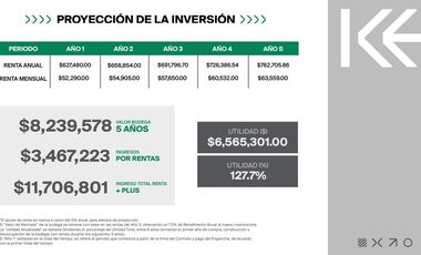 LOTES  PARA BODEGAS EN KINETEC HERMOSILLO