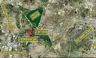 Vendo Terreno en Teoloyucan, Mex