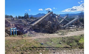 Planta Proccesadora de Áridos Tabolango
