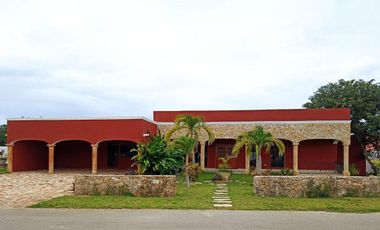 Casa Estilo Hacienda en Baspul, a 15min. de la Playa y 15min. de Mérida