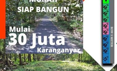 DIJUAL KAVLING SIAP BANGUN DEKAT LAPANGAN PANAH JUMANTONO DI BLORONG JUMANTONO KARANGANYAR