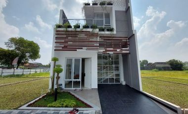 RUMAH CANTIK ADA ROOFTOPNYA DI TENGAH KOTA JOGJA