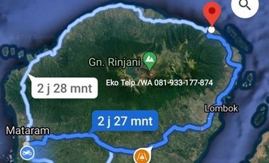 Dijual Cepat Tanah Tambak 10 hektar Lombok Timur