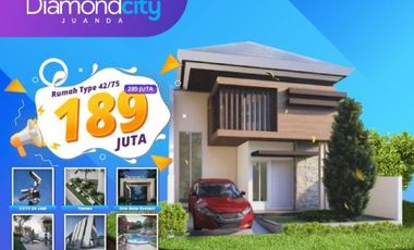 Terpercaya. WA 0812–3300–2871, Perumahan Baru Dekat Juanda Hanya 100 Juta-an, Diamond City juanda 1