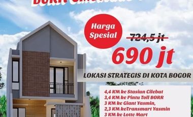 RUMAH IDAMAN DUA LANTAI AKSES SANGAT STRATEGIS DI KOTA BOGOR | TAMANSARI HILLS BOGOR