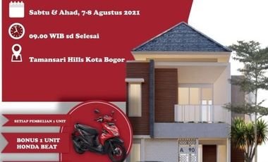 RUMAH IDAMAN DUA LANTAI AKSES SANGAT STRATEGIS DI KOTA BOGOR | TAMANSARI HILLS BOGOR
