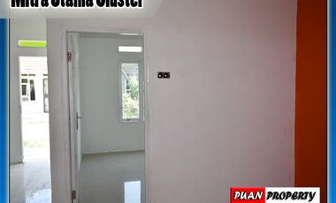 dijual rumah di jalan utama simpang tiga