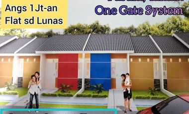 Rumah DP Murah di Sukatani Cikarang Dekat ke SMU N 1 Cikarang Utara Free biaya Notaris. .