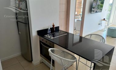 Venta y Alquiler - Departamento 2 Ambientes al Rio, Balcón - Bahia Grande, Wyndham, Nordelta