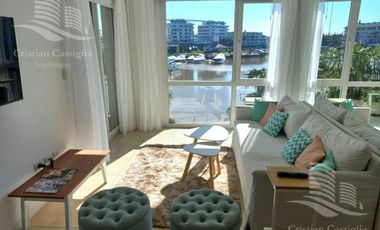 Venta y Alquiler - Departamento 2 Ambientes al Rio, Balcón - Bahia Grande, Wyndham, Nordelta