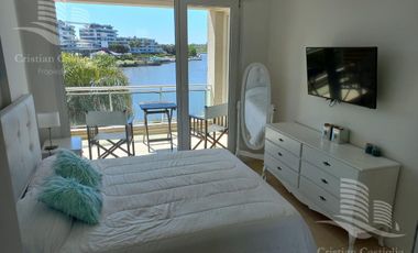 Venta y Alquiler - Departamento 2 Ambientes al Rio, Balcón - Bahia Grande, Wyndham, Nordelta