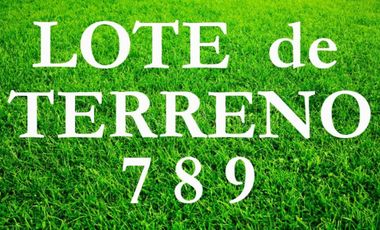 Venta terreno lote Merlo Libertad