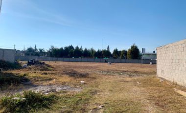 Venta de Terreno bardeado  sobre Av. Cuahtemoc Col. Guadalupe Hidalgo