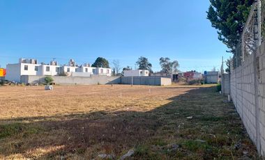 Venta de Terreno bardeado  sobre Av. Cuahtemoc Col. Guadalupe Hidalgo