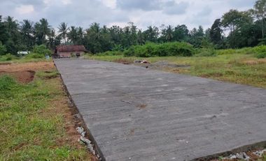 Dijual Tanah Dekat Polsek Ngombol Fasum Row 5 Meter Jalan Nasional