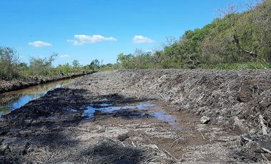 Amarras para Barcazas en Alquiler. Fracción sobre Paraná de las Palmas, Islas Campana