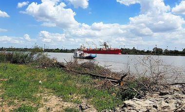 Amarras para Barcazas en Alquiler. Fracción sobre Paraná de las Palmas, Islas Campana