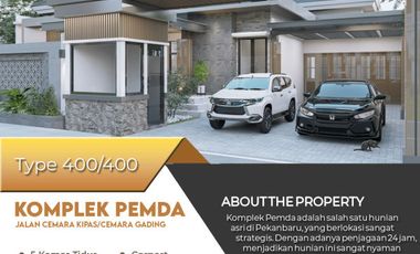 hunian bernuasa resort full interior dan kolam renang pribadi