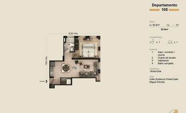 Preventa de departamento en Schultz 81, San Rafael. 105