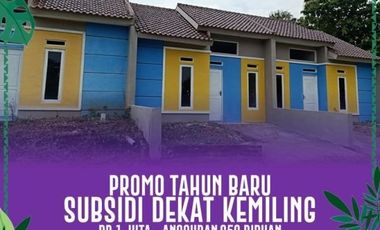 Rumah Subsidi Ramai Penduduk di Lampung #6J22