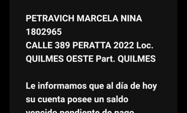 Casa en venta en Bernal Oeste