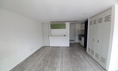 apartaestudio en arriendo en edificio frontera piso 9. Cod A13642