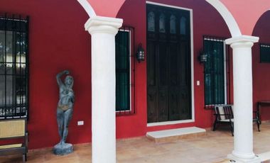 Casa en venta,  Estilo Colonial, Chicxulub Pueblo, cerca de la playa.