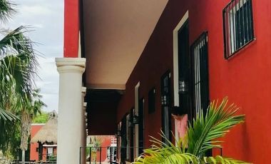 Casa en venta,  Estilo Colonial, Chicxulub Pueblo, cerca de la playa.