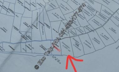 Tanah Tepi Pantai Pasir Putih di Pulau Moyo