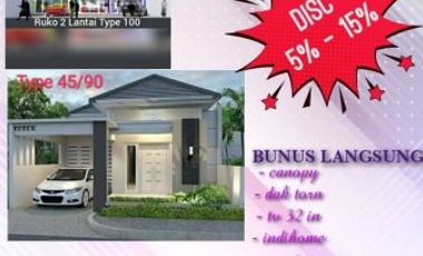 Perumahan Realeastate Disc 15%,Gratis semua biaya : Majalaya - Bandung