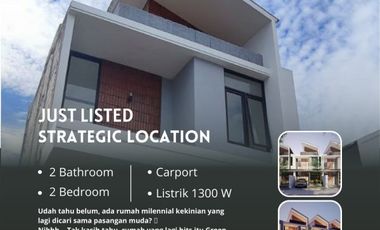 Jual Cepat Harga Hanya 600Jutaan Saja Rumah Cantik 2 Lantai di Cimahi