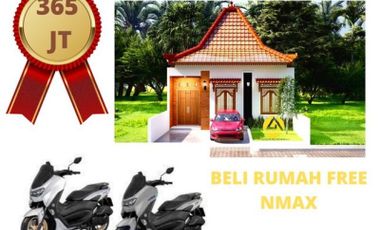 Wujudkan Rumah Impianmu Beli Rumah di Jogja, Desain Menarik Bonus Motor NMAX BARU!