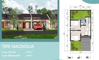 DI JUAL TOWN HOUSE PERMATA MUTIARA MAJA ‘CLUSTER ORION – DI LEBAK !