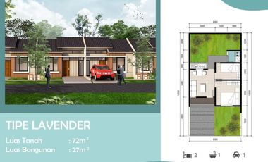 DI JUAL TOWN HOUSE PERMATA MUTIARA MAJA ‘CLUSTER ORION – DI LEBAK !
