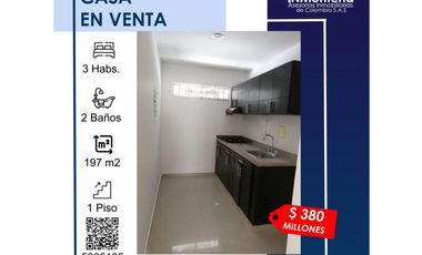 SE VENDE CASA EN BARRIO MONTEVERDE DE MONTERIA