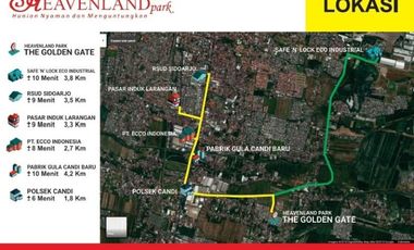 Ciamik Mewah, Heavenland Park Type Emerald, Sidoarjo | Br211 G