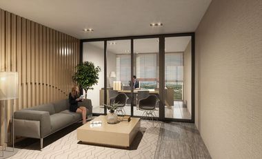 Consultorio  preventa al norte de Mérida en Santa Gertrudis Copó en edificio AAA