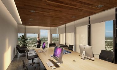 Consultorio  preventa al norte de Mérida en Santa Gertrudis Copó en edificio AAA