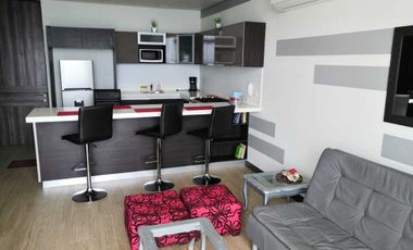 Departamento amueblado en 3er. piso de Torre Levant. Acabados de lujo