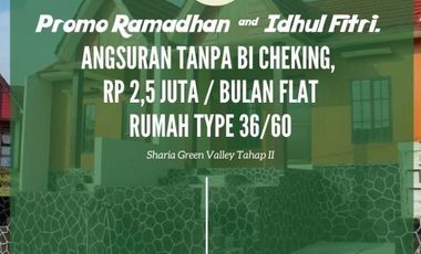 Rumah 1 lantai hanya Dp 30Jta Cicilan 2,5Jta SHM