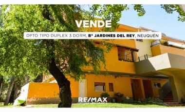 Duplex 3 dormitorios c/cochera - Jardines del Rey