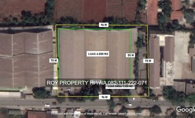 Disewakan Gudang Karawaci Legok Tangerang Banten 7.335 m2