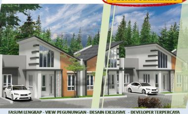 Rumah Dijual di Malang Tipe 36/60 View Katu Free Biaya