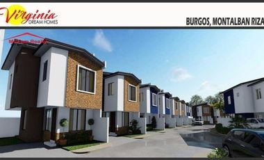 Residential House & Lot for Sale Virginia Dream Homes Burgos Montalban Rizal
