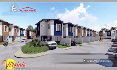 Residential House & Lot for Sale Virginia Dream Homes Burgos Montalban Rizal